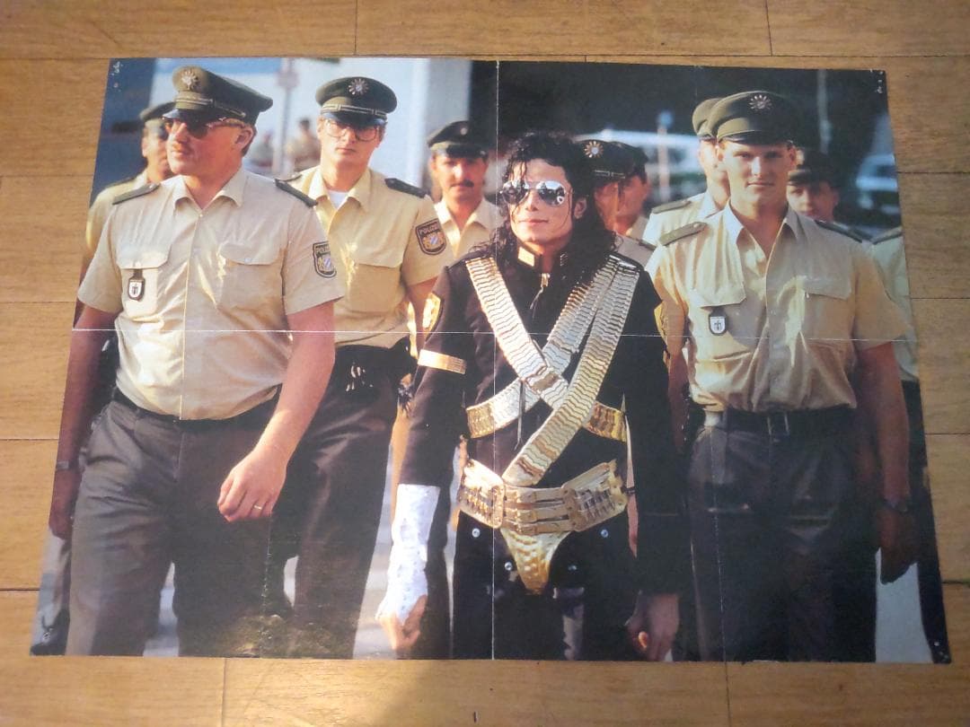 廃版 マイケルジャクソン シルベスタースタローン ポスター ボディビル 筋肉