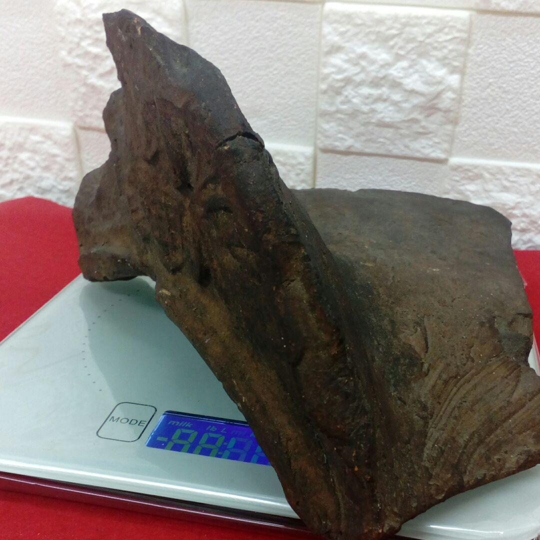 極稀少琉球古瓦城郭寺社灰茶褐色２００〜３３０年前頃レア当時物希少資料コレクション