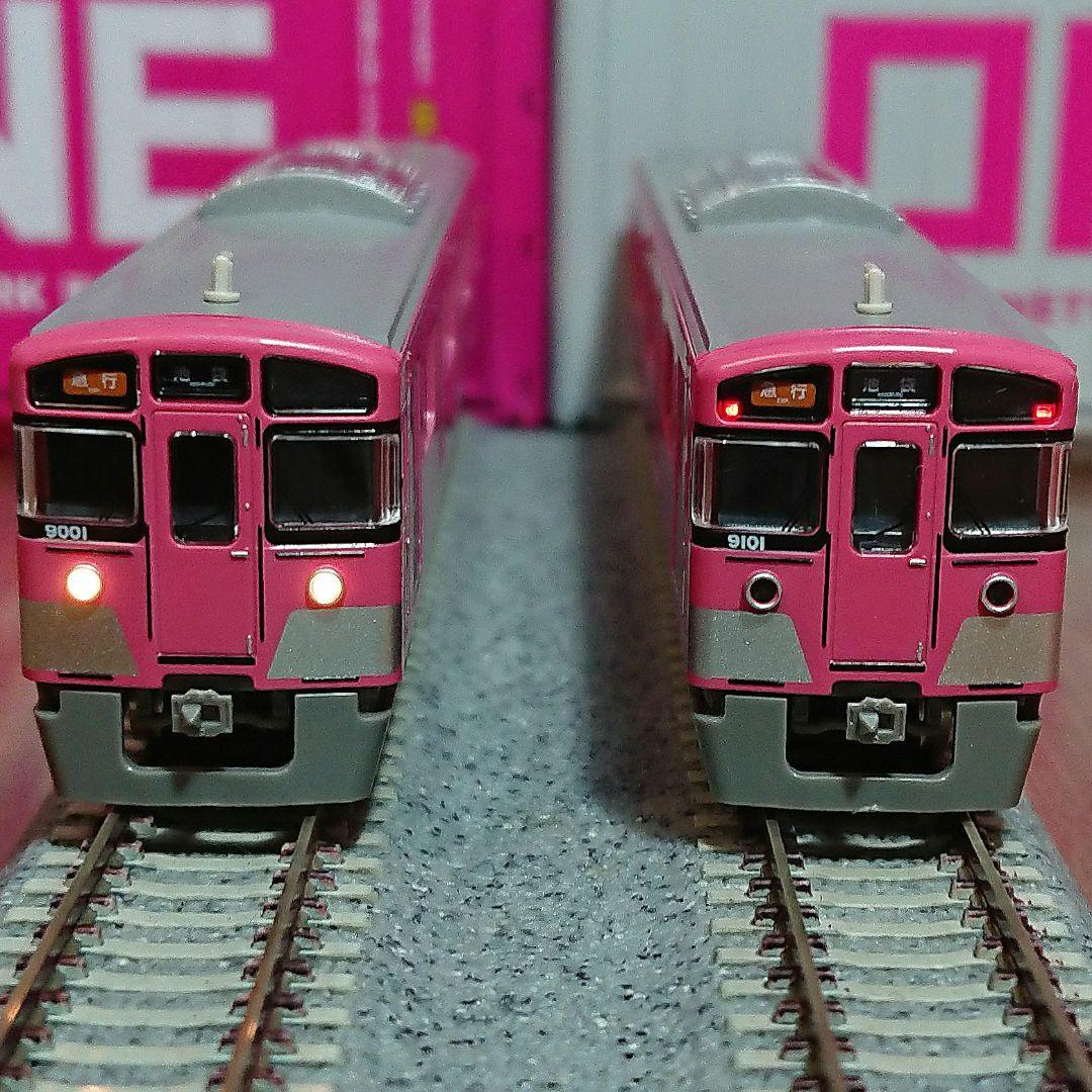 Nゲージ グリーンマックス 西武9000系 ピンク 西武池袋線