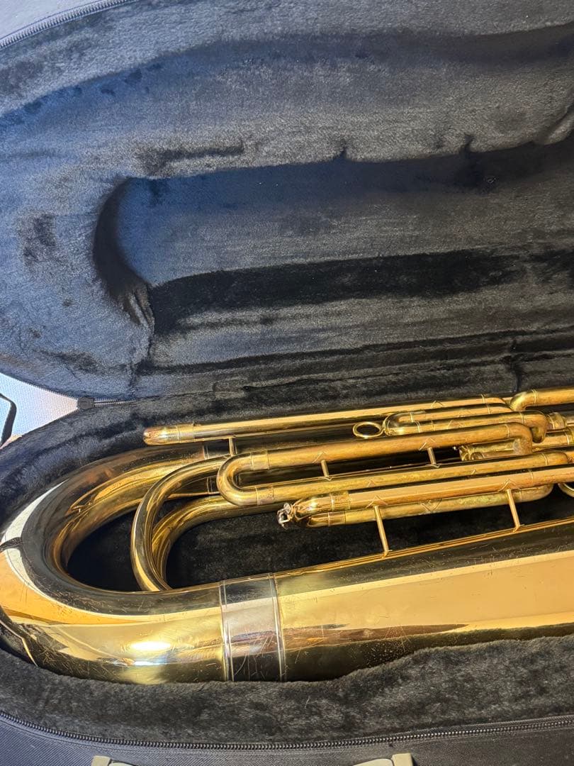 J.Michael チューバ TU-2000 金管楽器 移動式ケース 音出確認済
