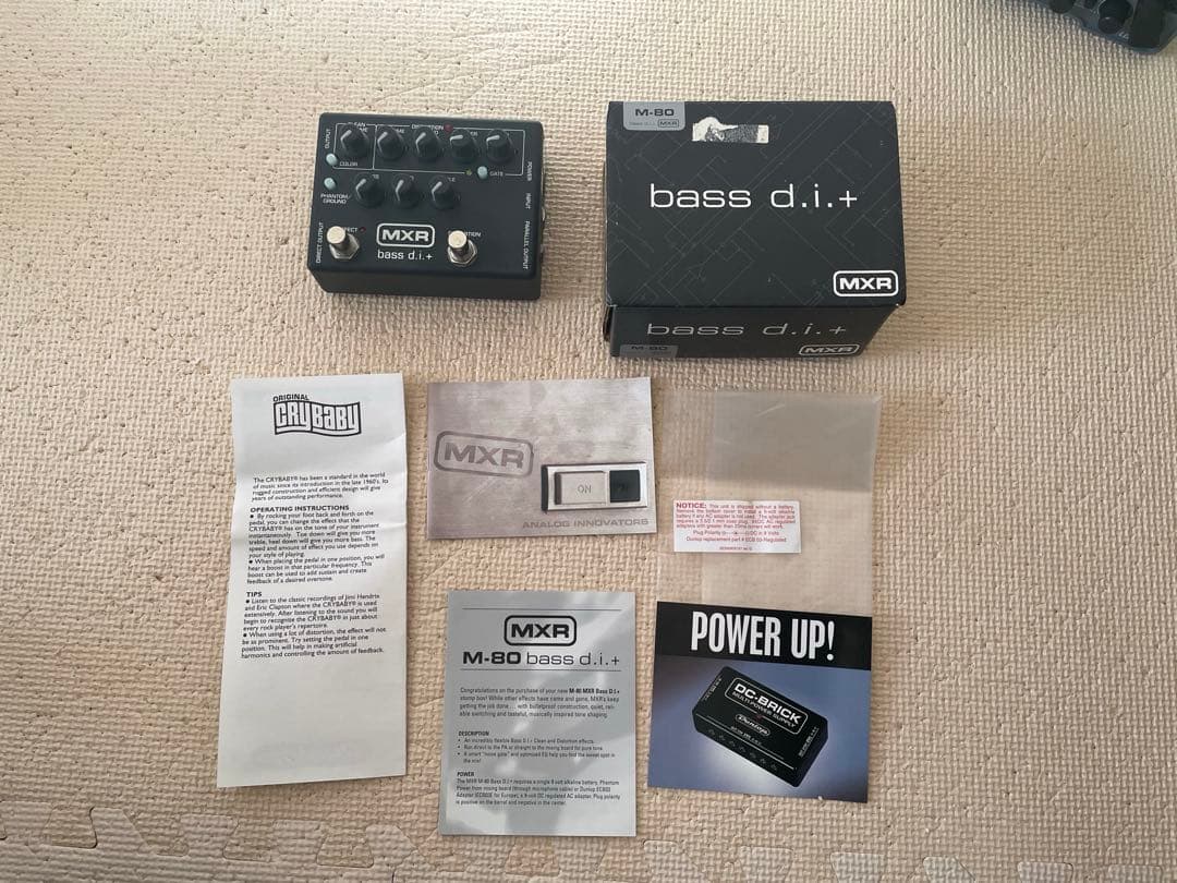 ベース MXR M80 bass d.i.+