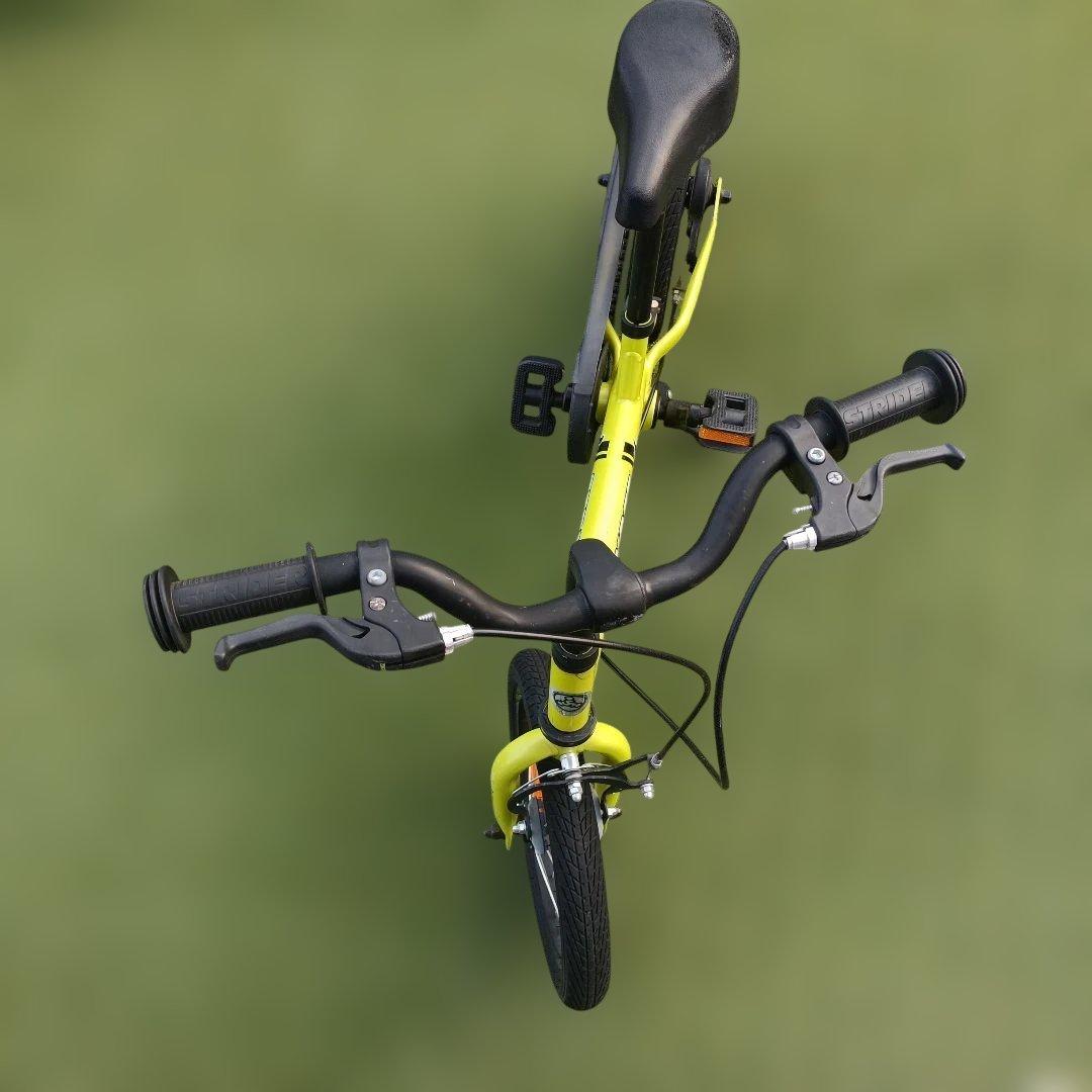 ストライダー限定色 STRIDER 14X ライムイエロー 幼児自転車