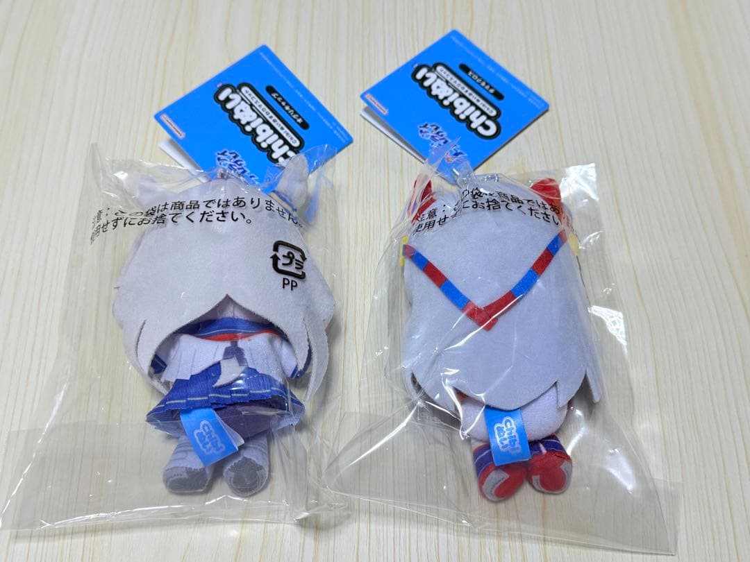 ウマ娘 シンデレラグレイ_Chibiぬいおすわりマスコット　オグリ　タマモクロス