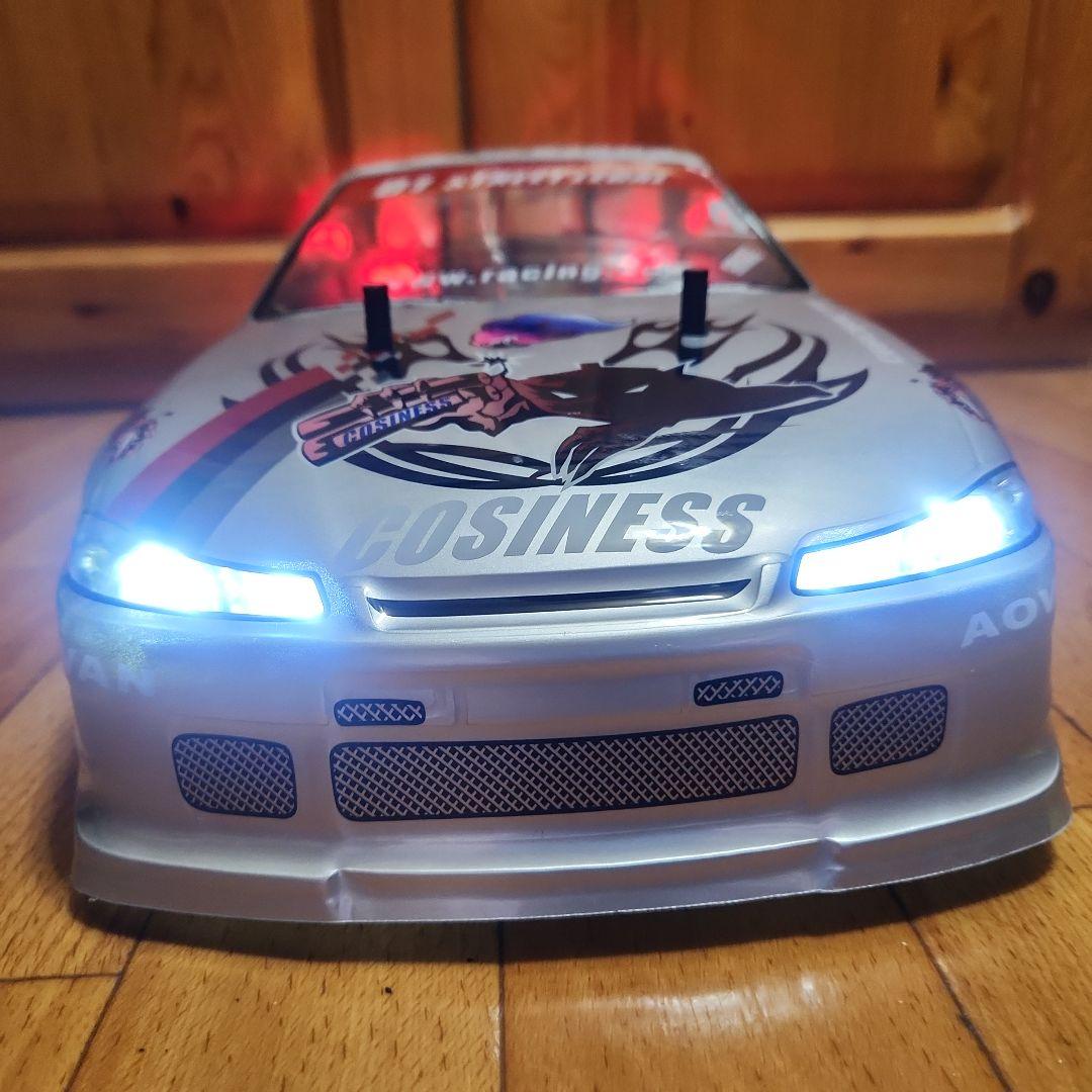 タミヤ ドリフト ラジコン フルセット　TT01　シルビア　ボディ　②　tt02