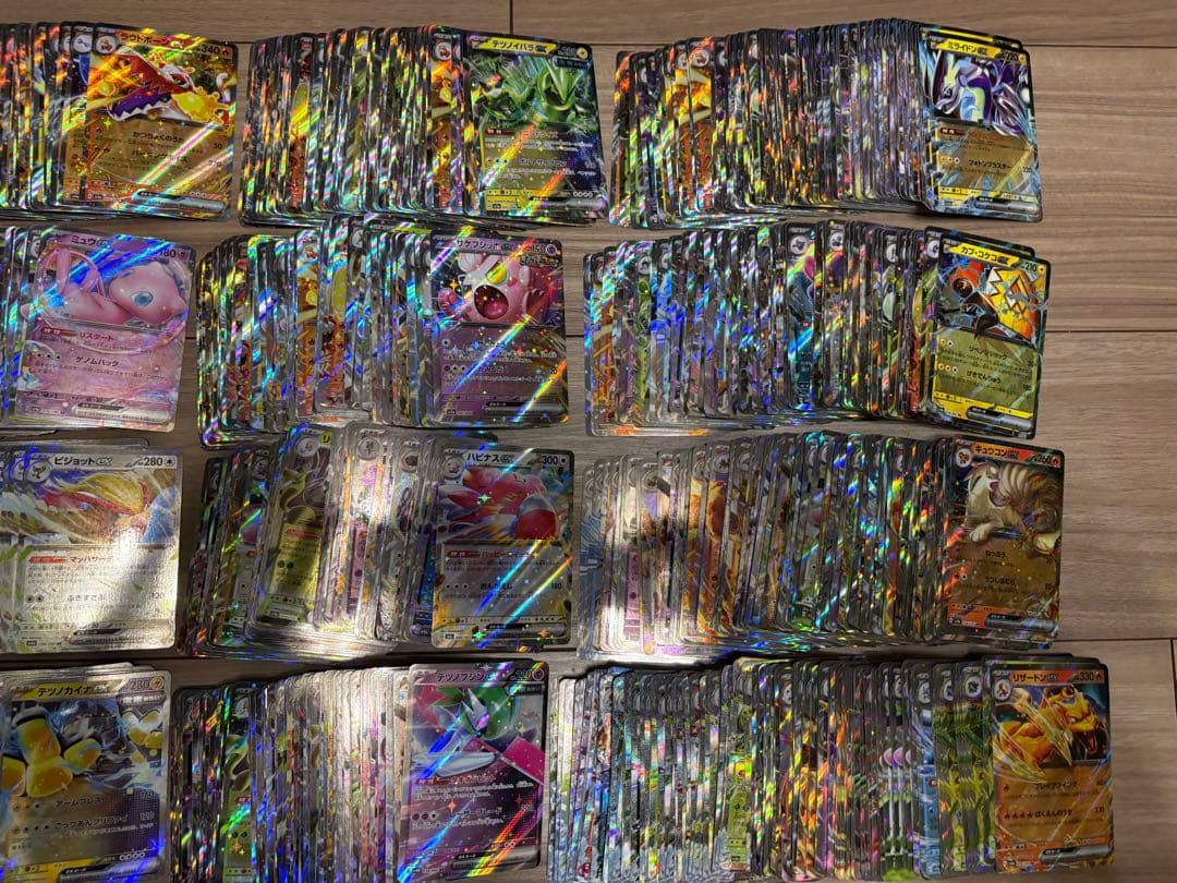 ポケモンカード RR ex 4000枚 まとめ売り　現行レギュ　ポケカ