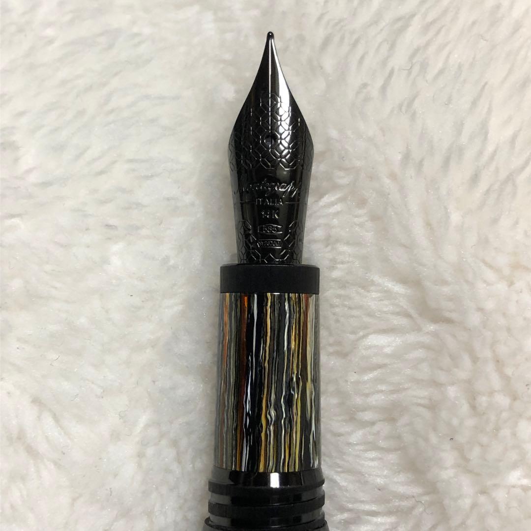 300本限定 新品未使用 モンテグラッパ 万年筆 ゼロ メテオシャワー ニブF