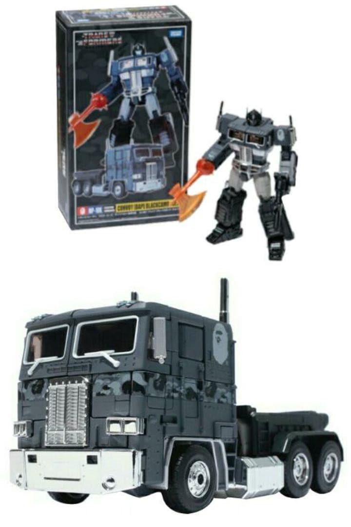 コミック・アニメ TRANSFORMERS CONVOY BAPE BLACKCAMO ver2