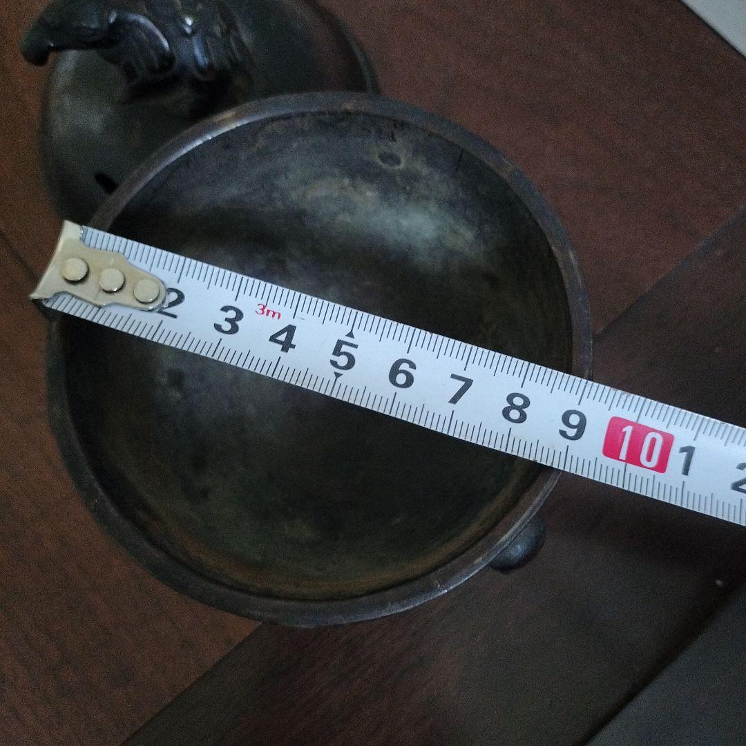 希少　古銅　香炉　像　獏　古美術　骨董品