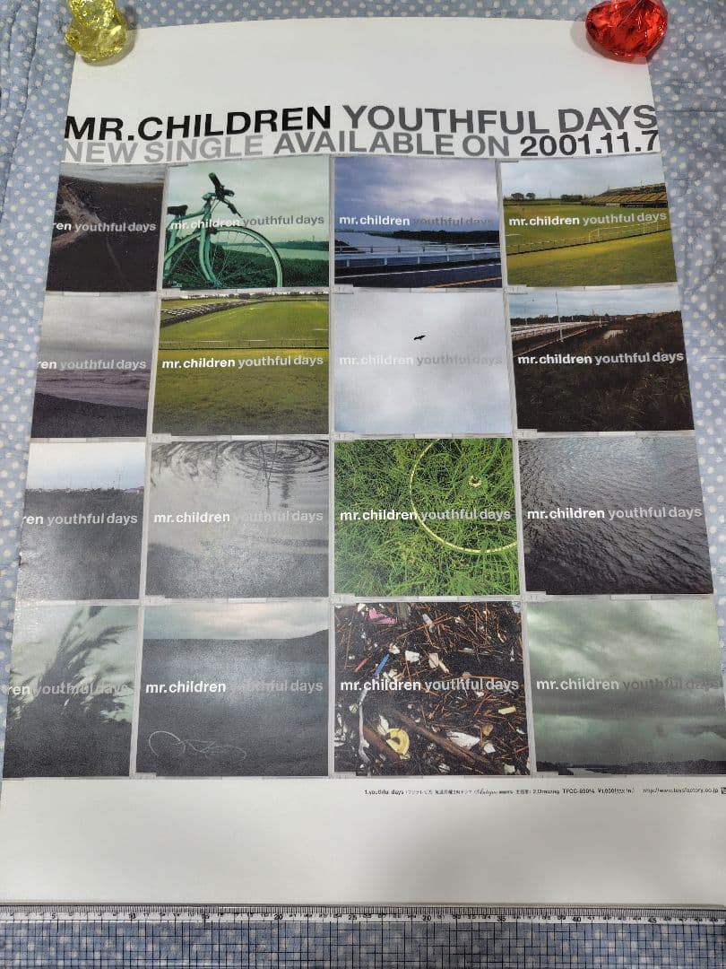 Mr.Children　youthful days　ポスター　ミスチル