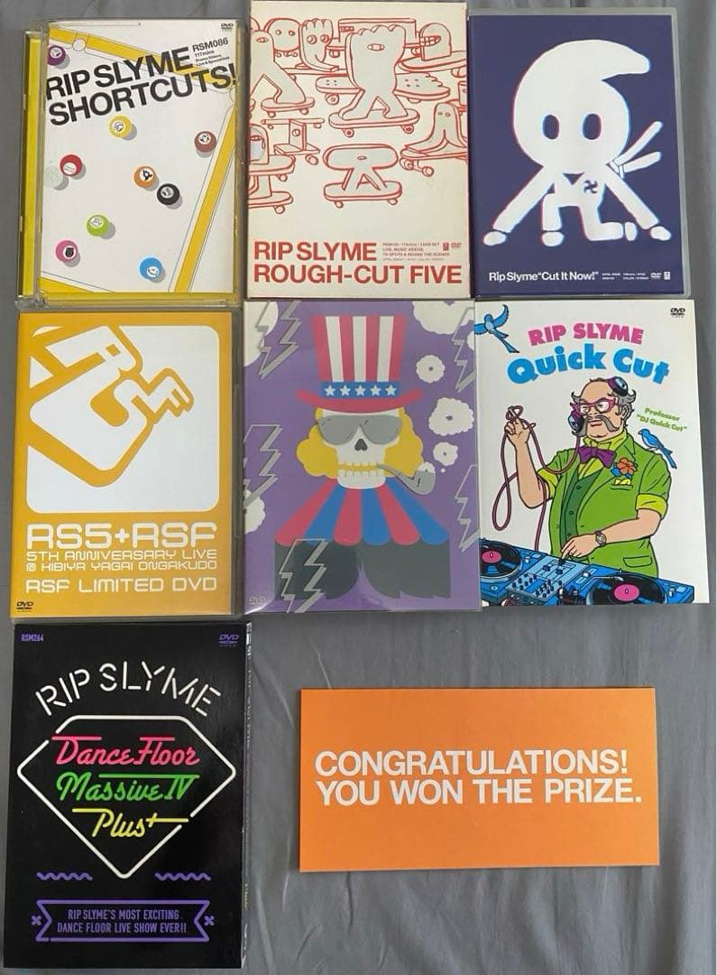 RIP SLYME ライブDVDセット 非売品2種含む