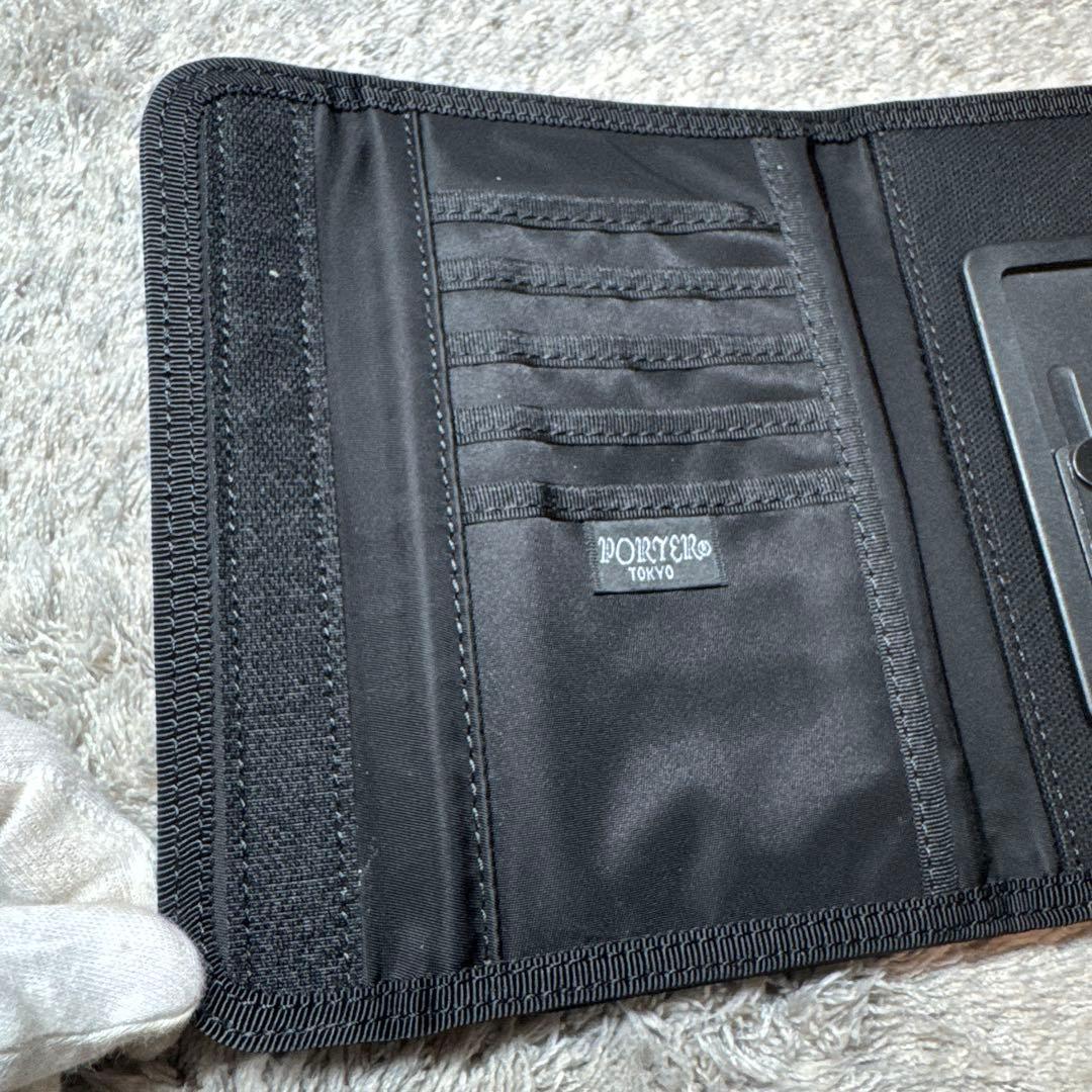 【美品】sacai × PORTER スマホケース マルチケース ブラック