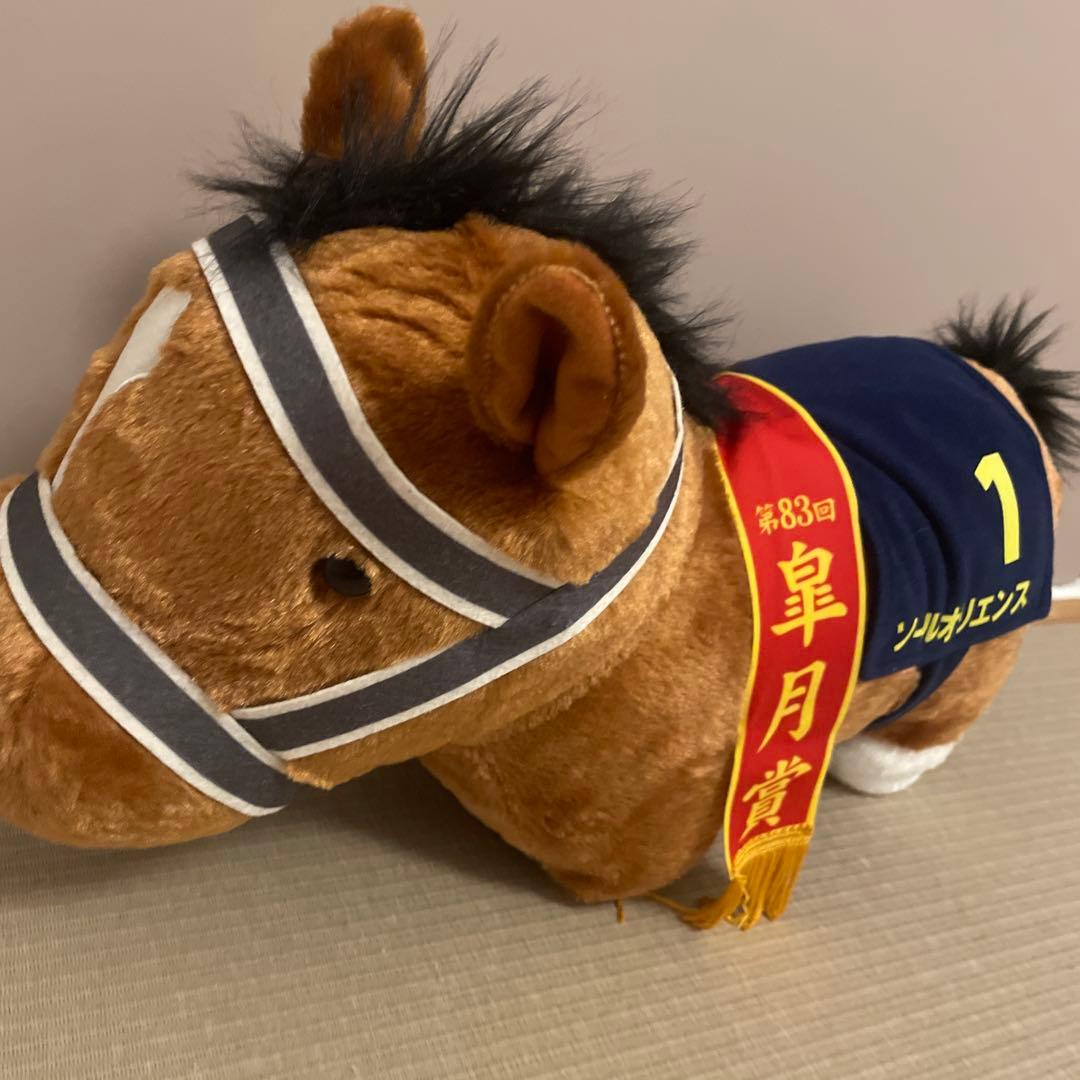 ぬいぐるみ　競馬　ディープインパクト　ナリタブライアン　タスティエーラ等