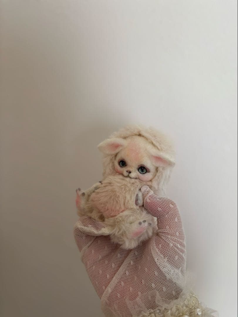 アートドール　ましゅまろ幻獣52 羊毛フェルト