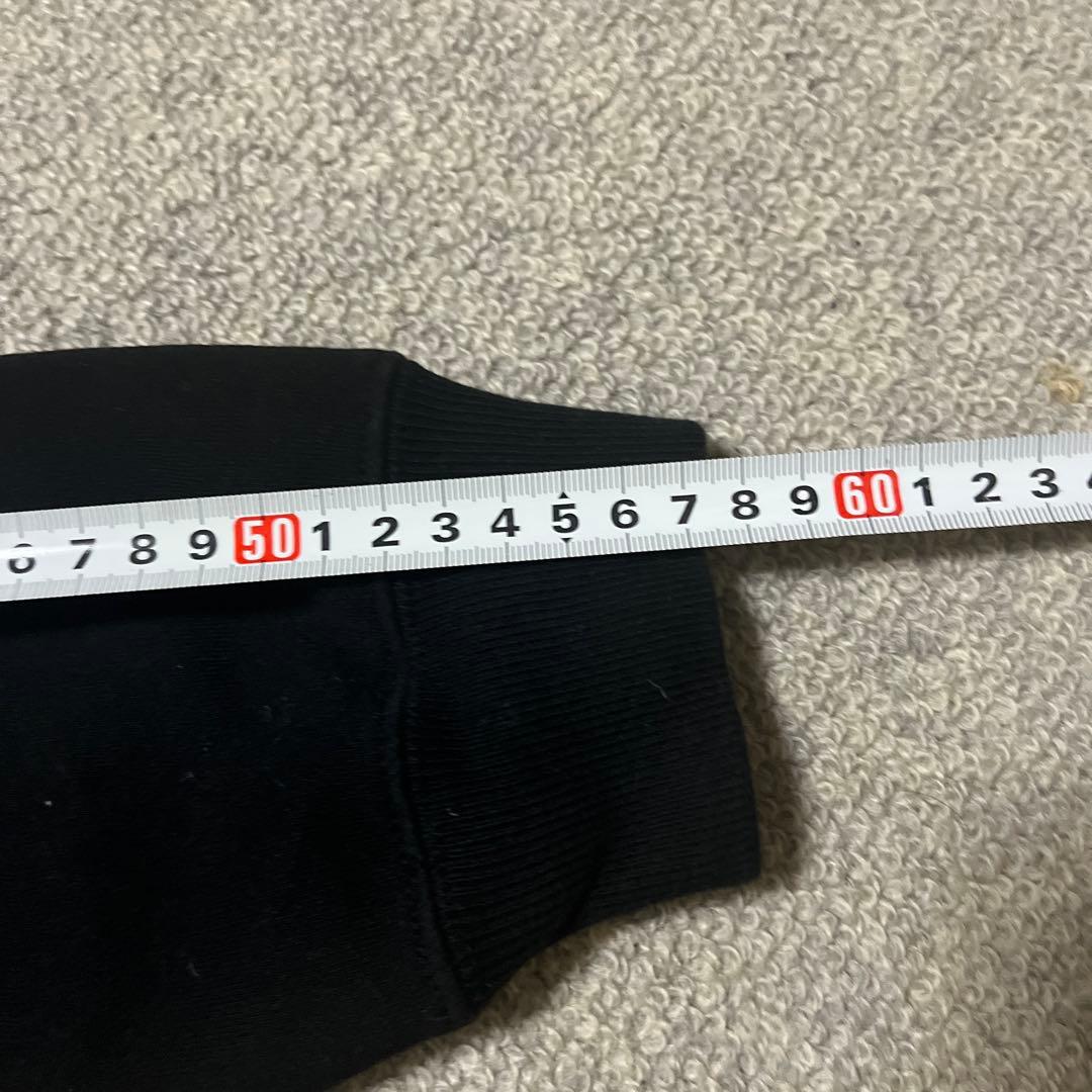 m*a様 ［美品］COCOLO ロゴプリント ブラックパーカー Lサイズ