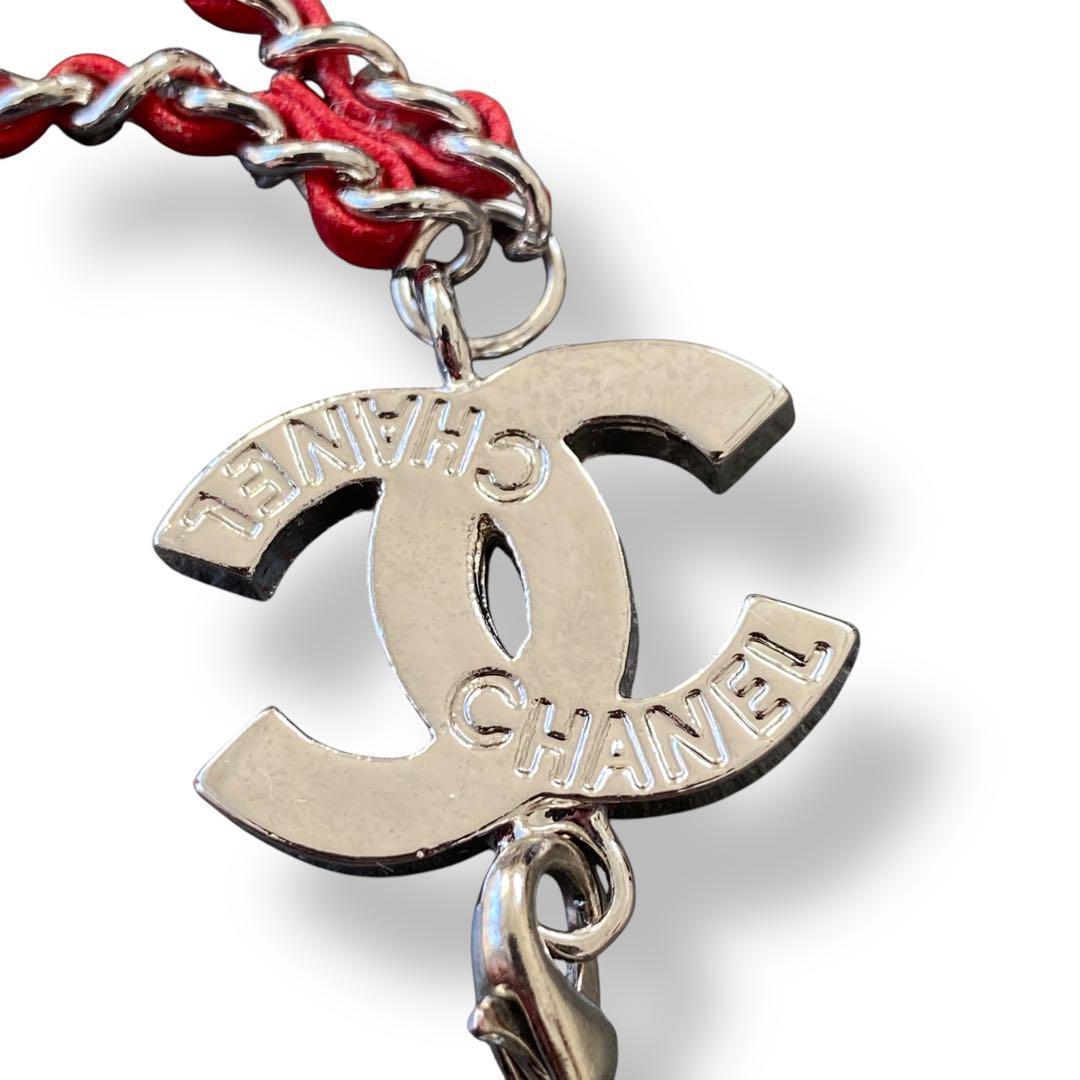 【希少　美品】CHANEL ココマーク　スマホ　ストラップ　キーホルダー