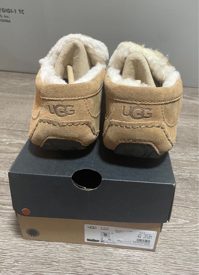 新品未使用　UGG アグ　Ascot　US9サイズ 27cm
