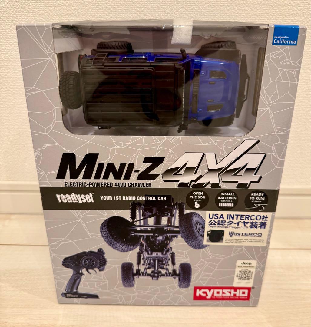 【新品未開封】京商 Mini-Z 4x4 ラングラー　ルビコン　ブルー