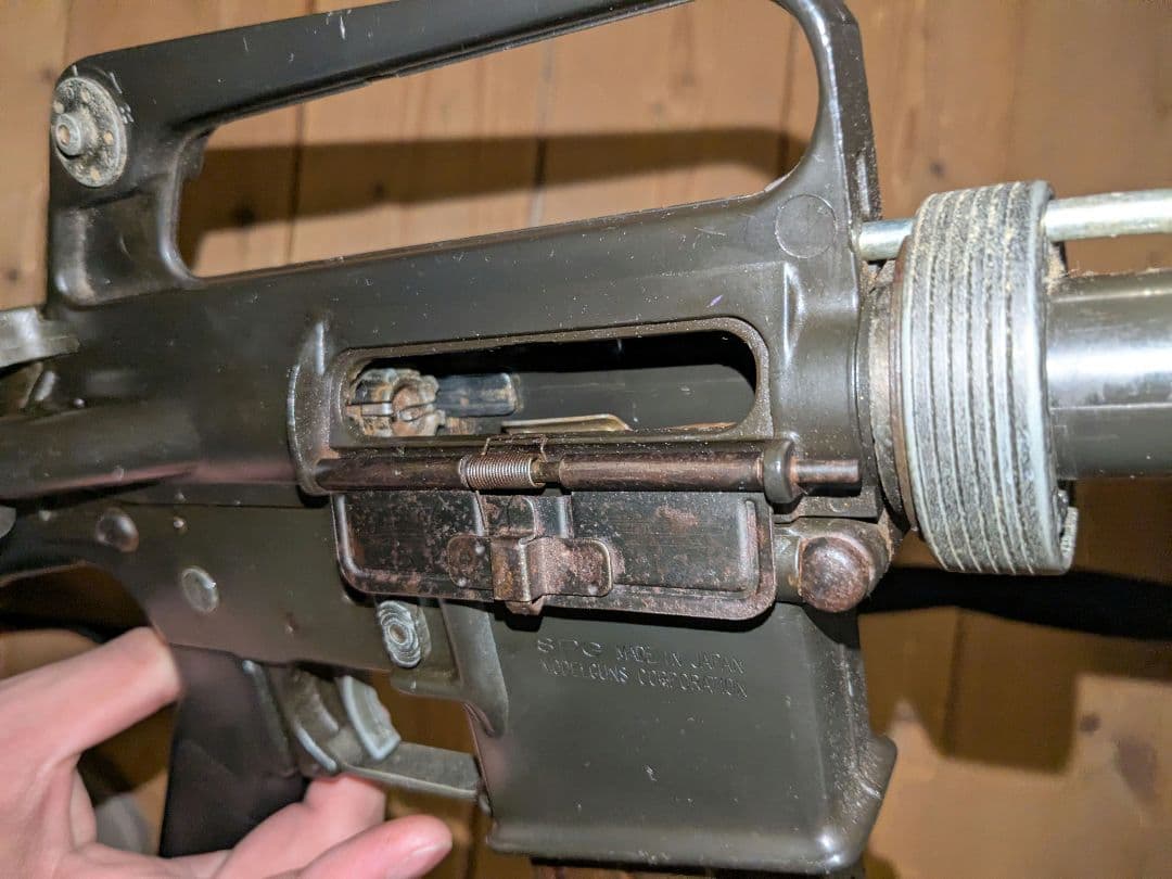 MGC社製 COLT AR-15 モデルガン M16 ジャンク