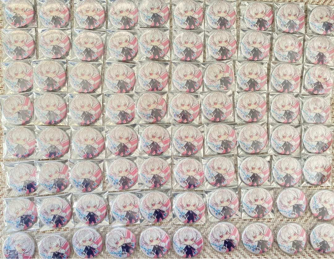 【匿名配送】 まふまふ 缶バッジ アクキー