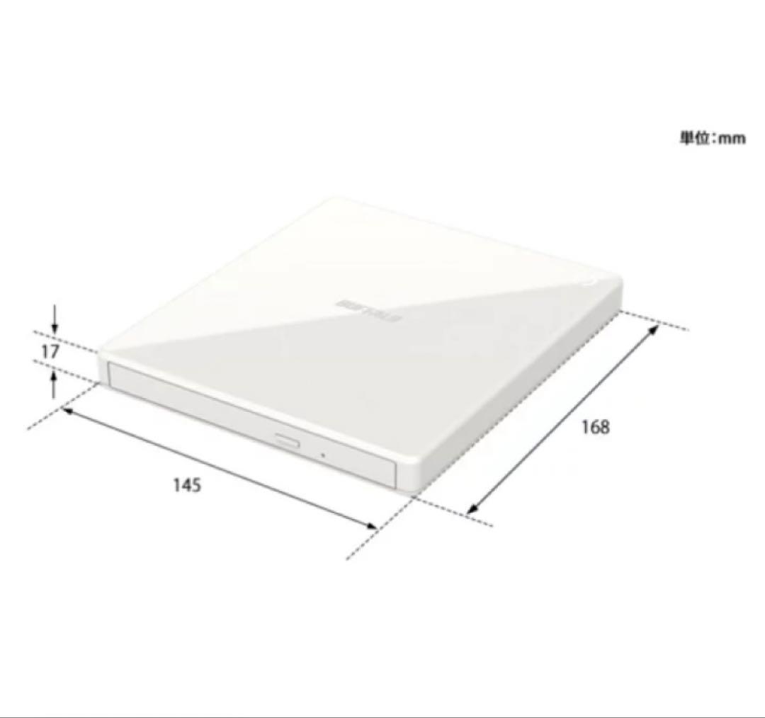 バッファロー ラクレコ (有線) 白