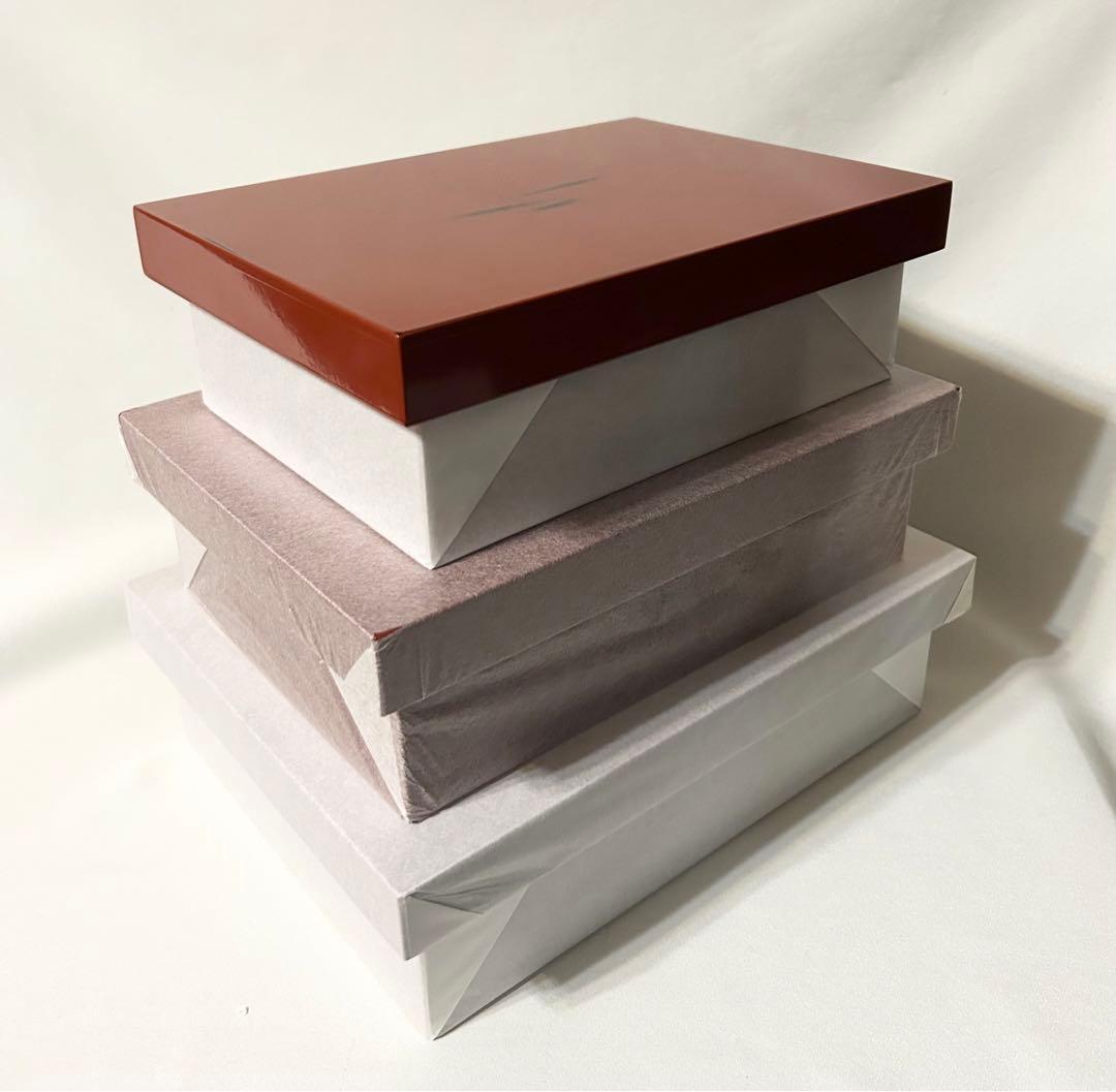 根来塗 和歌山県 島安汎工芸製作所 きりだめ 三段箱