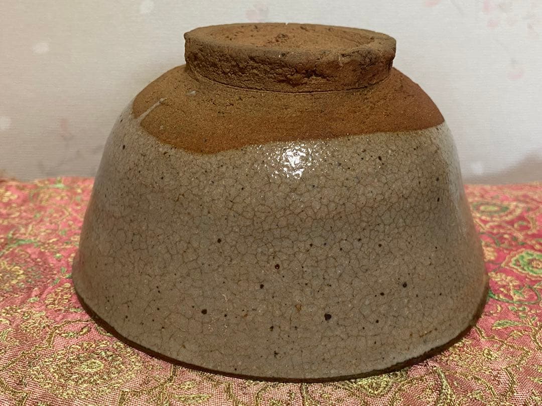 ♦唐津焼 無地唐津 茶道具 抹茶碗 作家物 骨董品