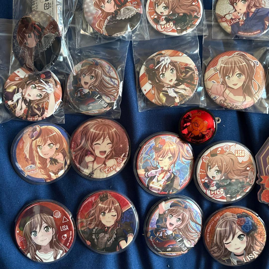バンドリ　BanGDream 今井リサ　まとめ売り　缶バッジ　アクリルスタンド