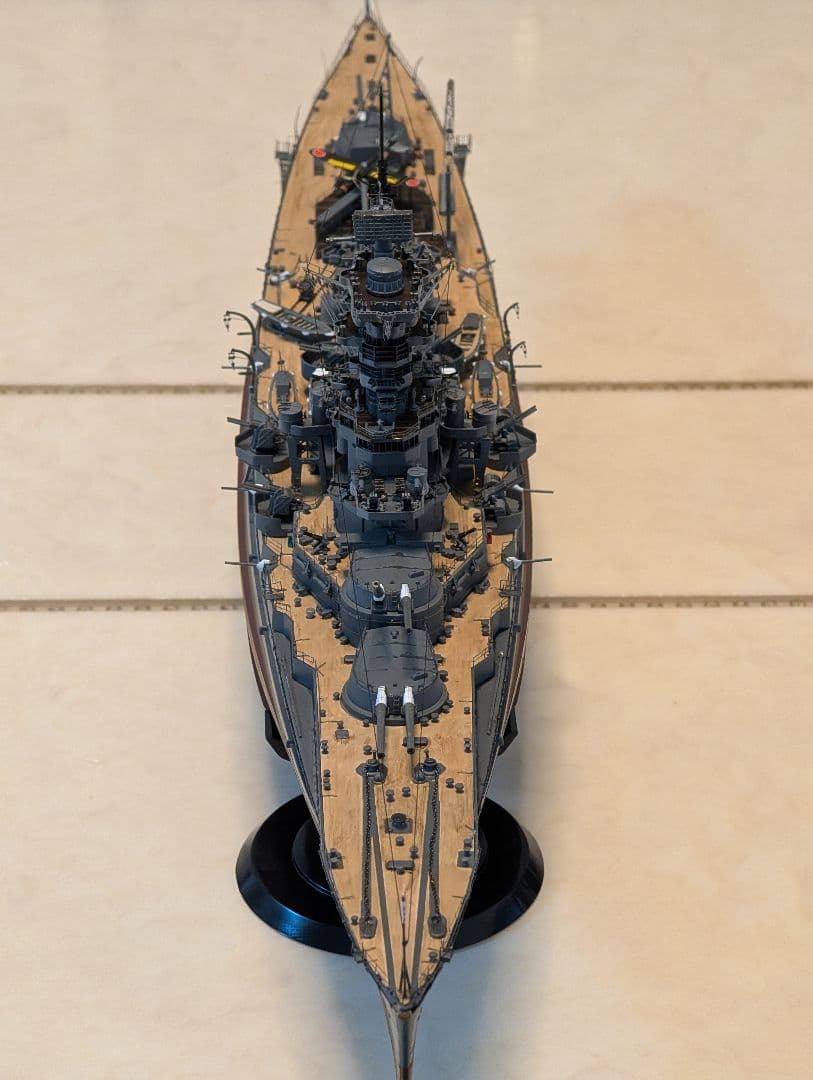 旧 日本海軍 高速戦艦 榛名 1/350