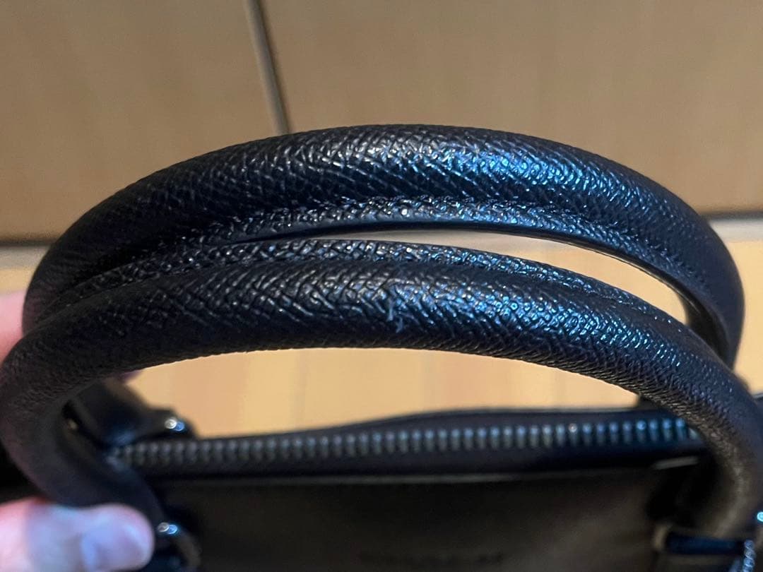 COACH レザー ビジネスバッグ ブラック