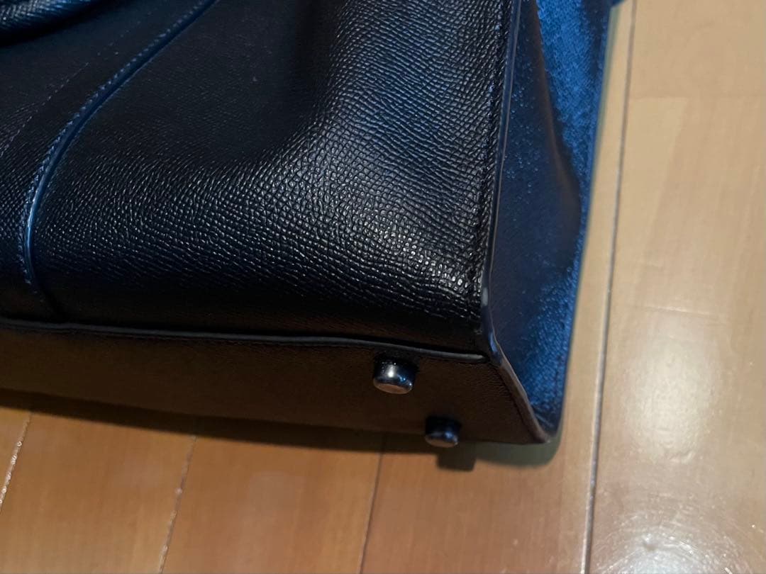 COACH レザー ビジネスバッグ ブラック