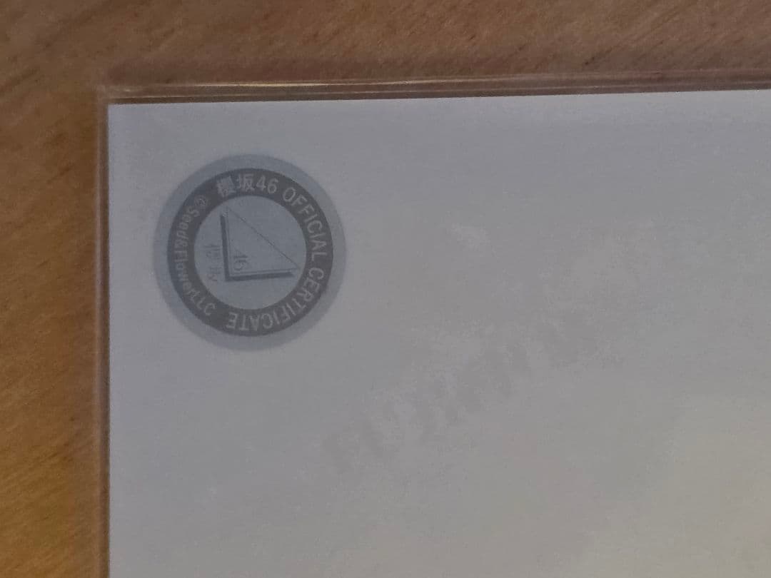 石森璃花 直筆サイン入り写真　値引SALE