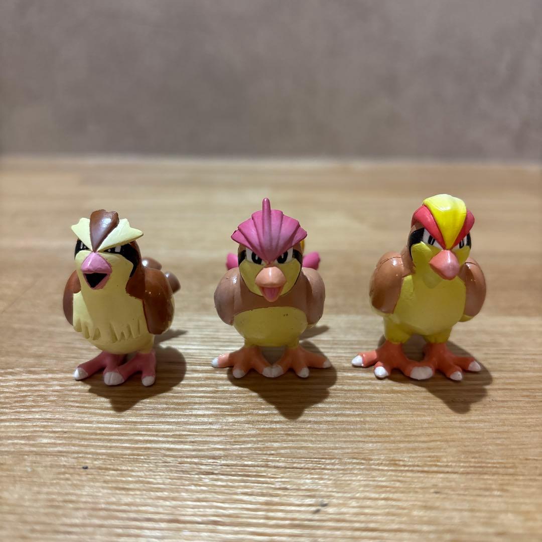 【廃盤/激レア/進化セット/極美品】モンコレ　ポッポ　ピジョン　ピジョット