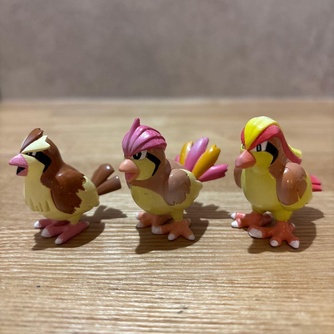 【廃盤/激レア/進化セット/極美品】モンコレ　ポッポ　ピジョン　ピジョット