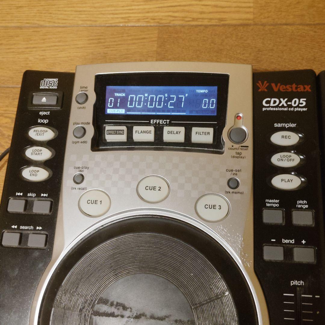 2009年 vestax CDJ CDX-05 2つでセット 基本動作確認済み品