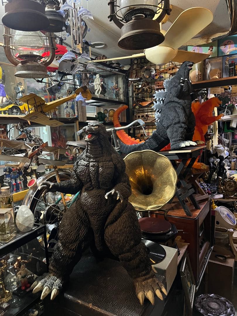 秀ちゃんです 特大ゴジラ120、バンダイゴジラ120、1994年東宝映画、
