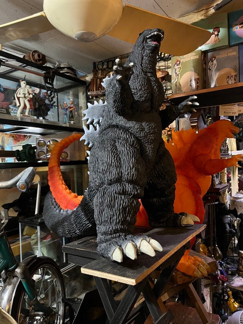 秀ちゃんです 特大ゴジラ120、バンダイゴジラ120、1994年東宝映画、