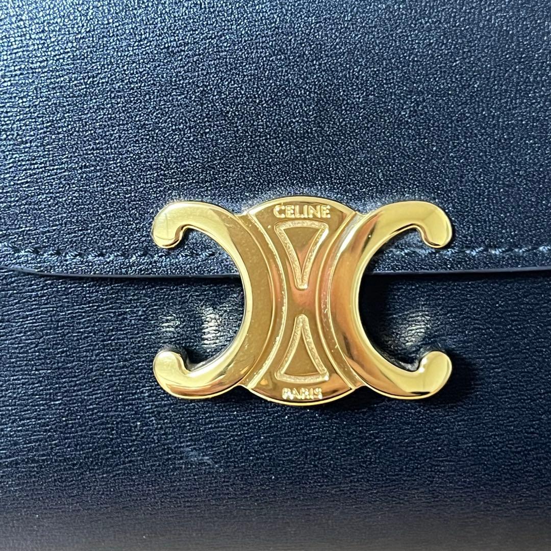 【ポケモン4EVA専用】CELINE スモール フラップウォレット トリオンフ