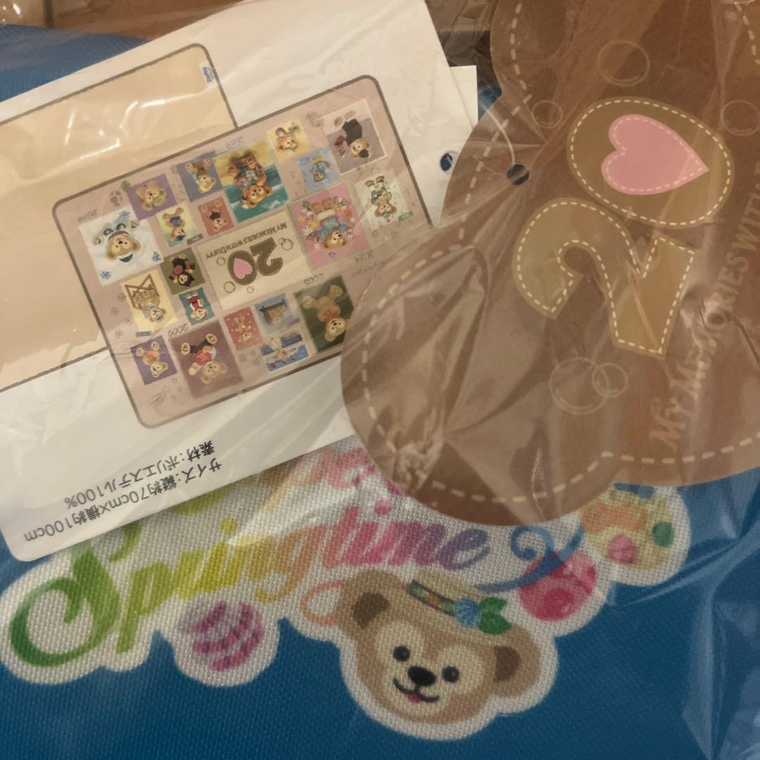 【新品】ディズニーシー ダッフィー ブランケット 20周年