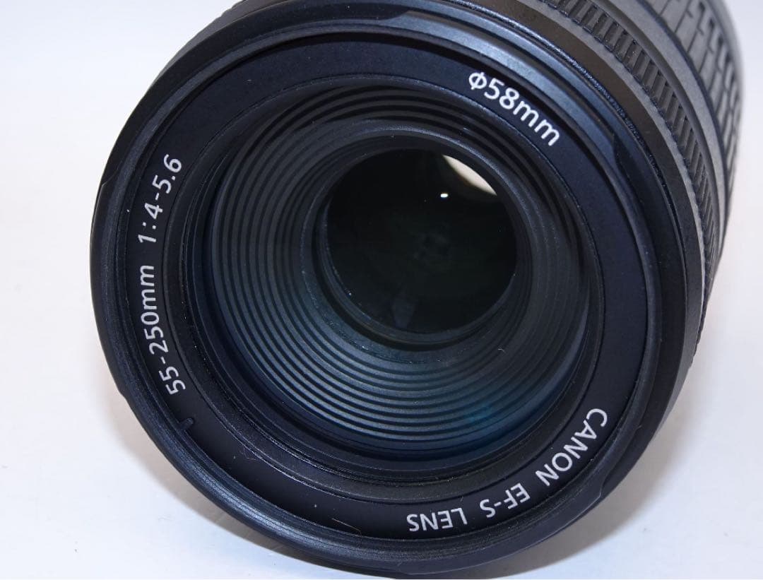 Canon 望遠レンズ EF-S55-250mm F4-5.6 IS