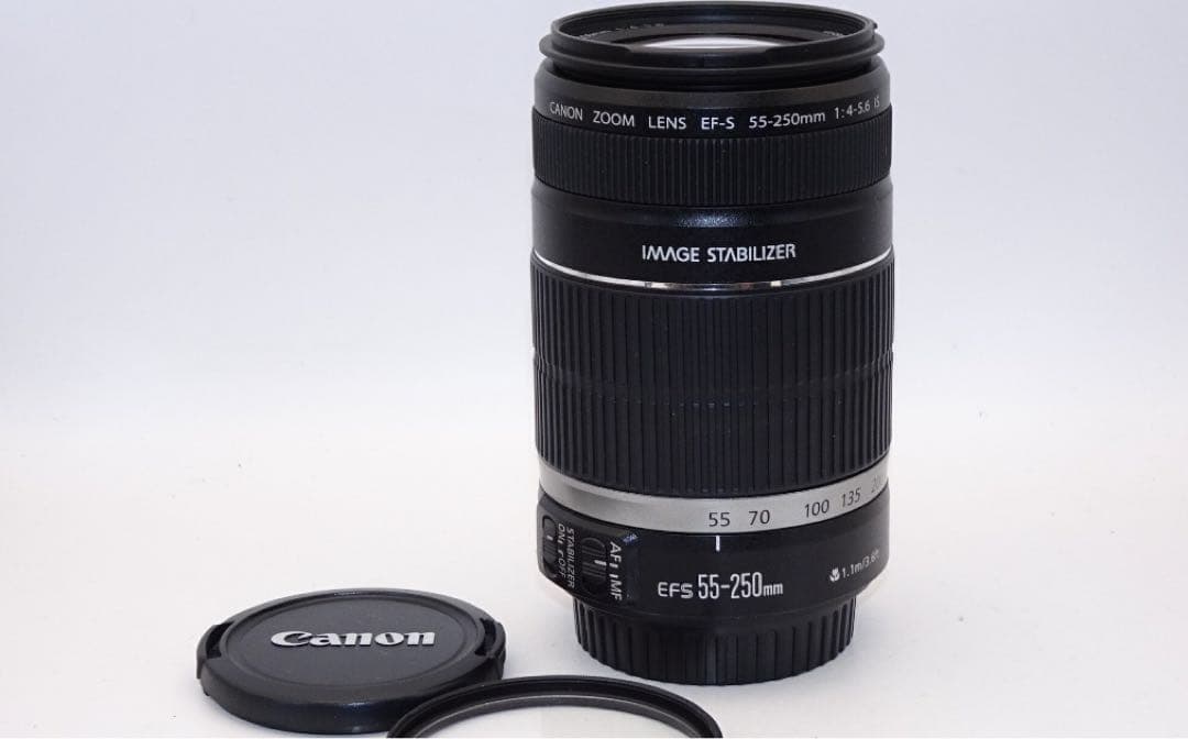 Canon 望遠レンズ EF-S55-250mm F4-5.6 IS