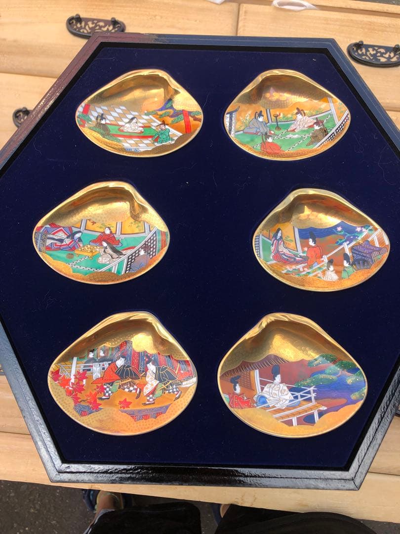 源氏物語貝合わせ(フランクリン画廊)