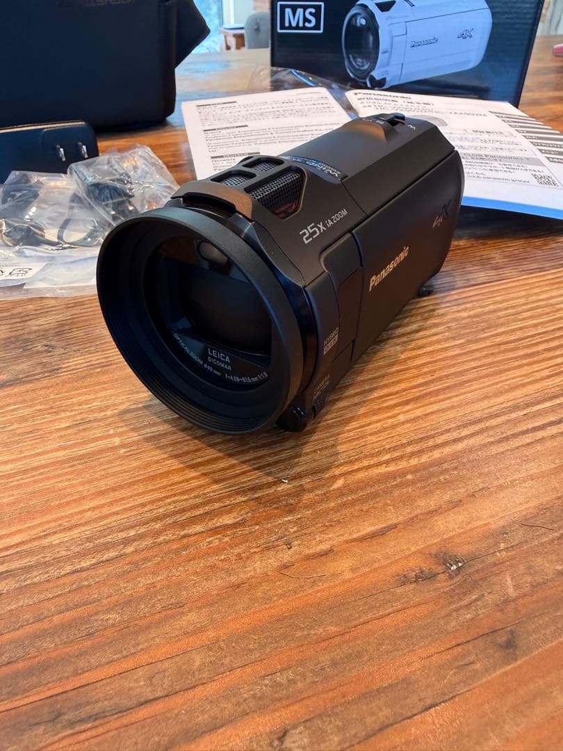 Panasonic 4K ビデオカメラ HC-VX992MS 即使用可能セット