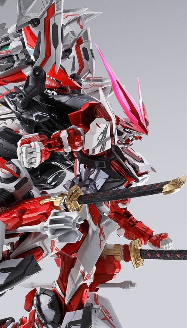 L BUILD ガンダムアストレイ　レッドドラゴニクス＋オプション4点