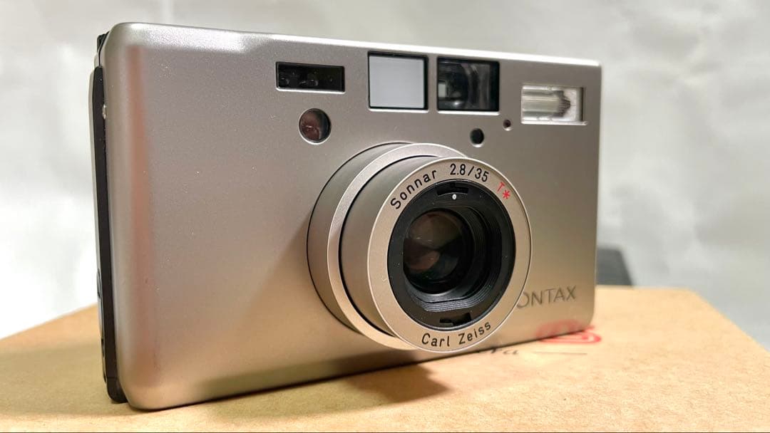 CONTAX T3 チタンシルバー 35mm フィルムカメラ