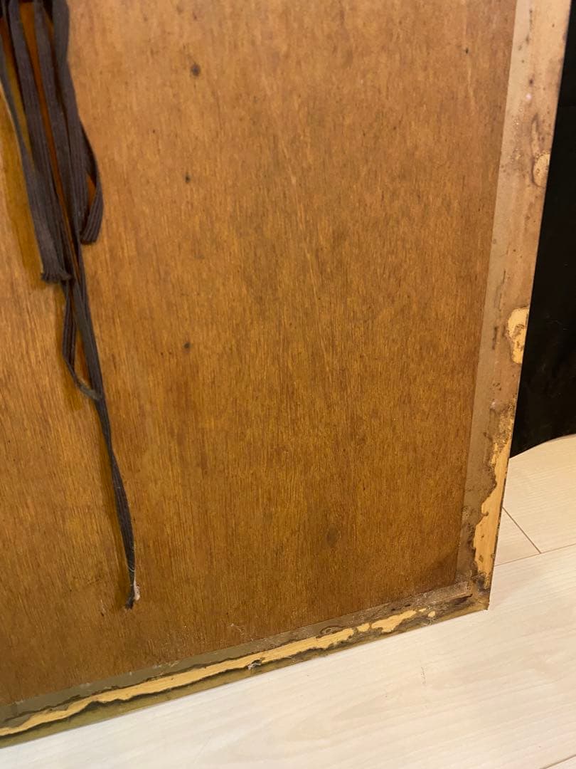 【額縁付き】山下清 日本平の富士 セリグラフ絵画