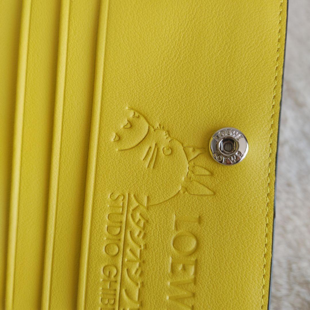 ウォレット ジブリ 折り財布 イエロー