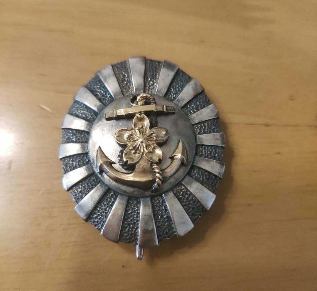 【激レア 美品!】海軍大学校卒業徽章 勲章 徽章 25g 本物保証　旧日本軍