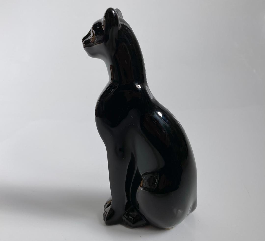 バカラ エジプシャンキャット ブラック クリスタル Baccarat 黒猫