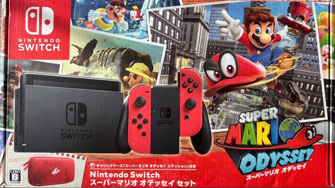 【即遊べます】Nintendo Switch スーパーマリオオデッセイセット