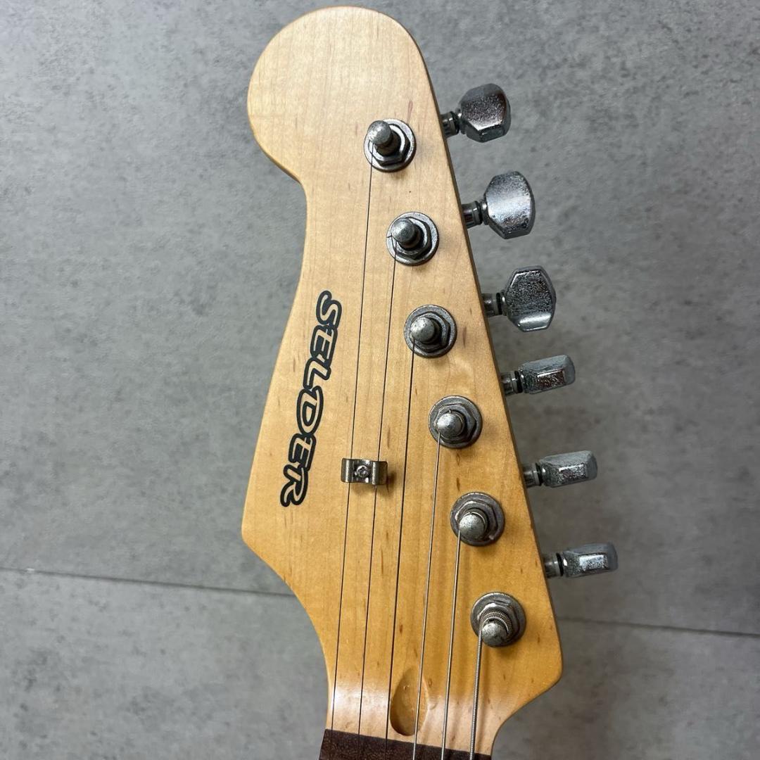 SELDER セルダー エレキギター レフティ 左利き ケース アーム ブラック